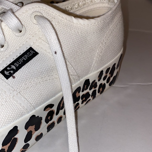 SUPERGA -2790, Foxing Print, Women’s Platform Sneakers, Size 7.5 - Picture 11 of 12